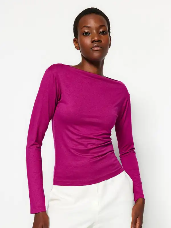 Boat Neck Tops - Buy Boat Neck Tops Online in India