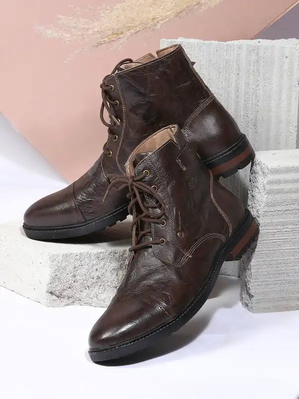 white christmas dresses Vance Co. Men's Lorenzo Comfort Wingtip Dress Shoe - Brown main image 0