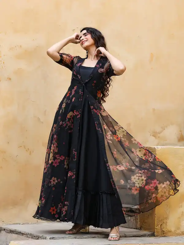 fitted lace wedding dress Chic Red Knitted Maxi Dress with Shrug for Casual Modest Wear main image 1