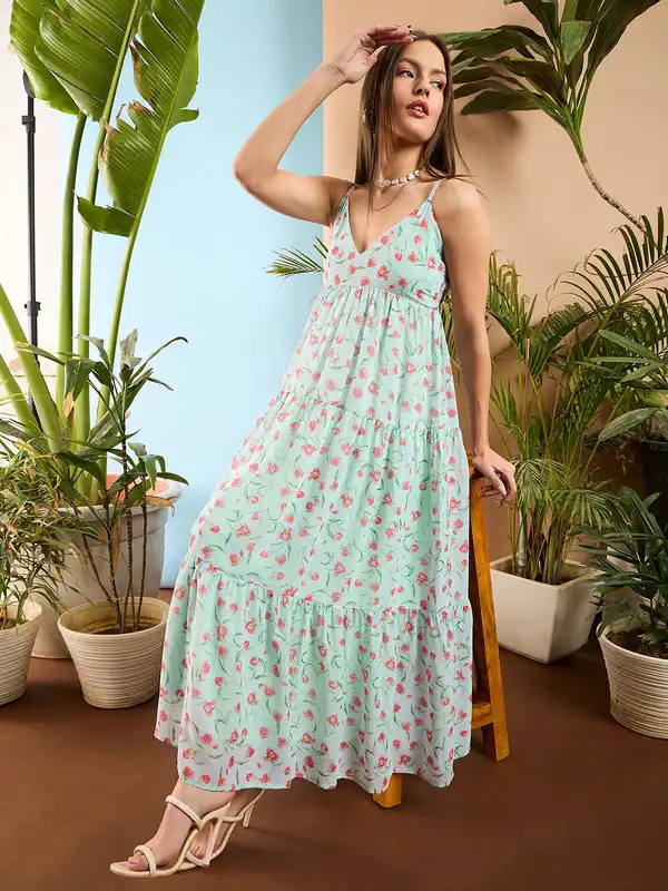 chinese dress ladies Printed Off Shoulder Long Kaftan