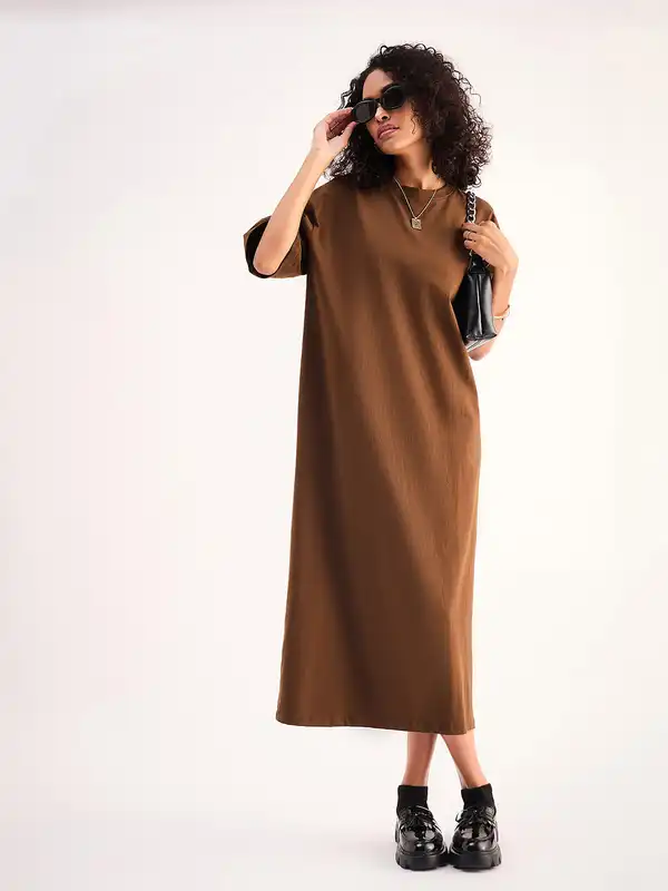 shirt dresses for women long Women's Casual Summer Hem Sundress: Elegant Sleeve Maxi Dress With this piece you will be carefree and confident in linen even during the fall season. Women's Dresses | Casual Dresses