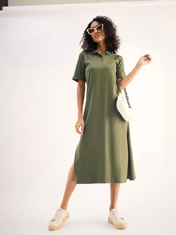 strapless open back dress Cherries Oversized Shirt Dress, XS-S