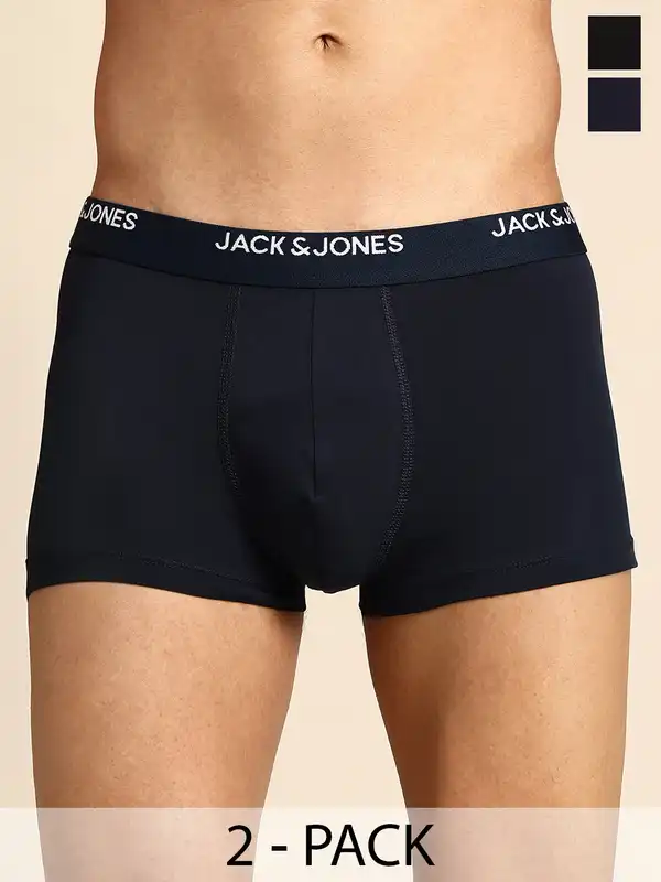 Jack & Jones Men's Boxer Shorts Trunks JACCANVEY 10-Pack Multicolor | Underwear District