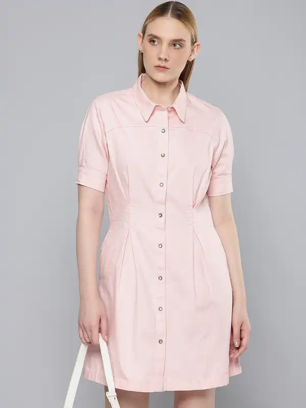 Light pink Dresses - Buy Trendy Light pink Dresses Online in India | Myntra