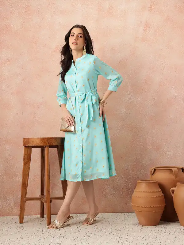 knee length dresses for ladies Dress Loulou: Chic Three-Quarter Sleeve Maxi Dress