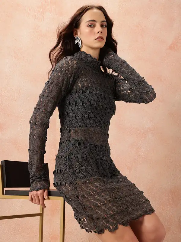 All About You Lace Crochet Dresses - Buy All About You Lace Crochet Dresses  online in India