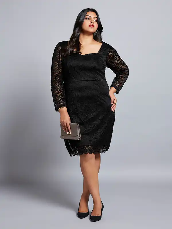 Buy Plus Size Party Dress Online on Myntra