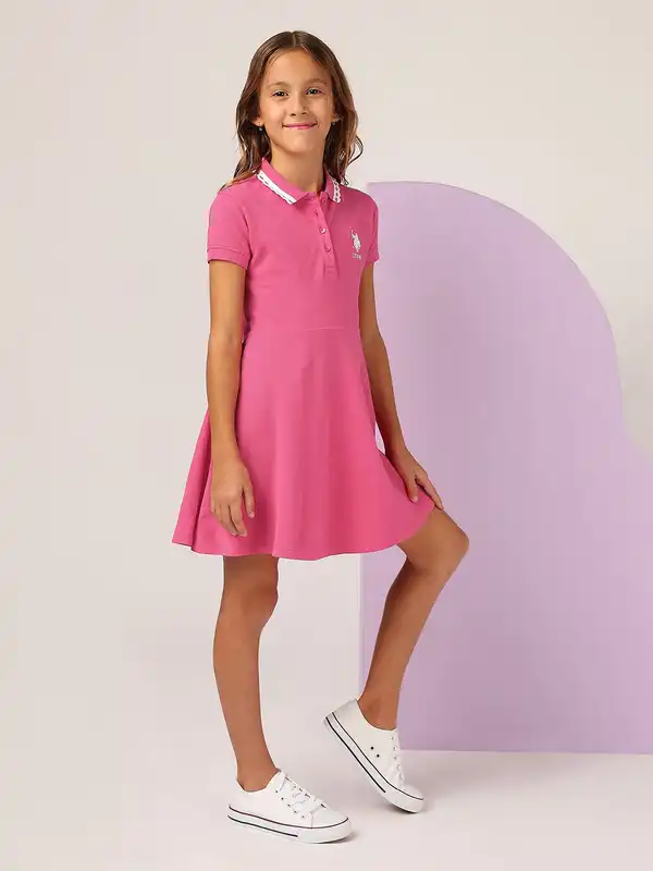 U.s Polo Assn Assn Fit And Flare Dress - Buy U.s Polo Assn Assn Fit And Flare  Dress online in India