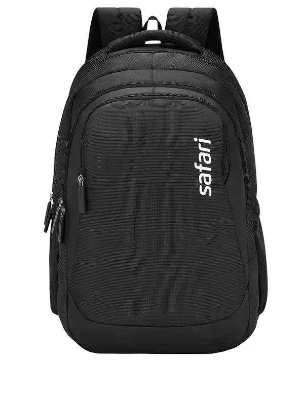 anti theft laptop backpack india Anti-Theft Travel Theft Travel Backpack Grey and Black Polyester 17