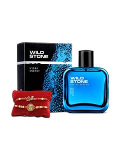 Wild stone Men Hydra Energy Long Lasting Eau De Parfum with Rakhi - 50 ml