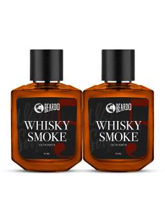 BEARDO Men Set Of 2 Whisky Smoke Long Lasting Eau De Parfum - 50ml Each