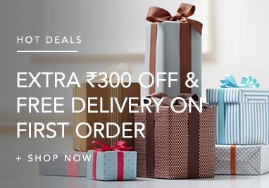 Extra Rs.300 Off and Free Delivery On First Delivery Myntra