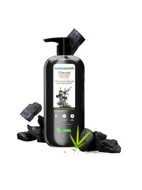 Mamaearth Charcoal Moisturizing Body Wash With Energizing Mint - 500 ml