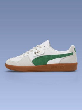 Puma Palermo Lth Unisex Round Toe Lace Ups Sneakers