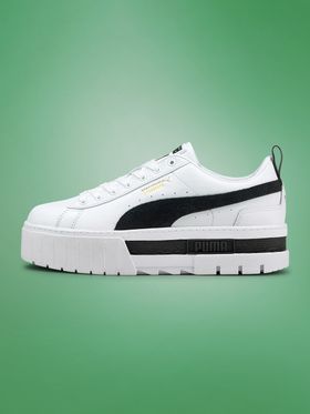 Puma Mayze Leather Women Platform Sneakers