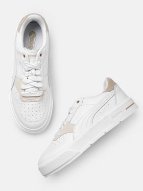 Puma Women Cali Court Match Perforations Leather Chunky Sneakers