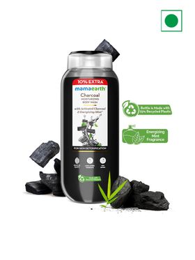 Mamaearth Charcoal Moisturizing Body Wash with Energizing Mint Fragrance - 275 ml