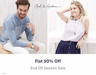 Myntra End Of Season Sale | Mast & Harbour Products