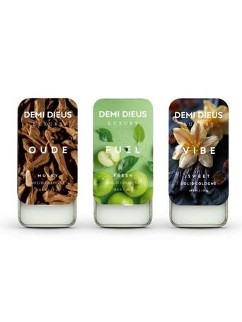3Pcs Solid Perfume - 15 g Each