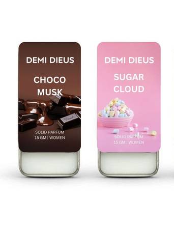 2Pcs Solid Perfume - 15 g Each