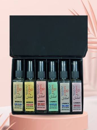 Unisex Set Of 6 EDP 8ml Each
