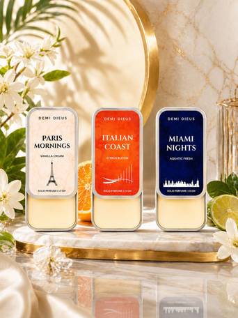 Set of 3 Solid Perfume- 15 g