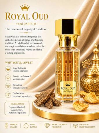 Unisex Royal Oud Parfum