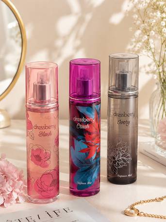 DressBerry Set of 3 Body Mists - 190ml
