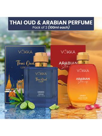Unisex 2Pcs EDP 100 ml Each