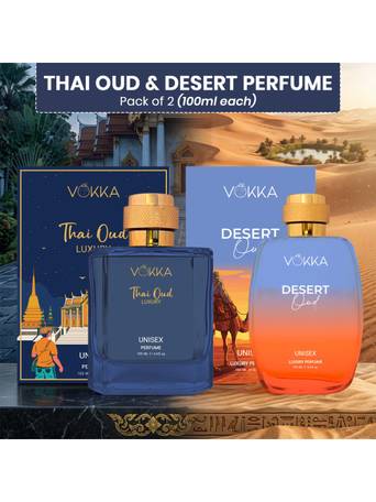 Unisex 2Pcs EDP 100 ml Each
