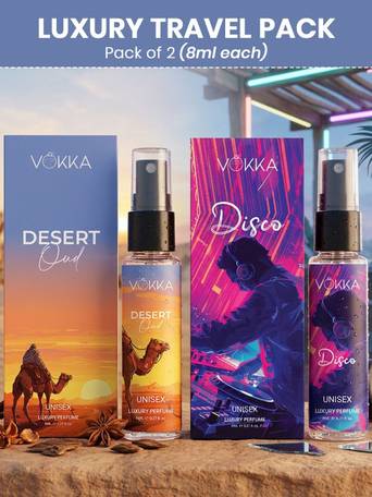 2Pcs Eau De Perfum - 8 ml Each