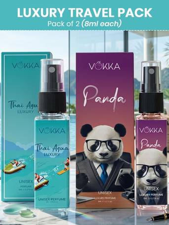 2Pcs Eau De Perfum - 8 ml Each