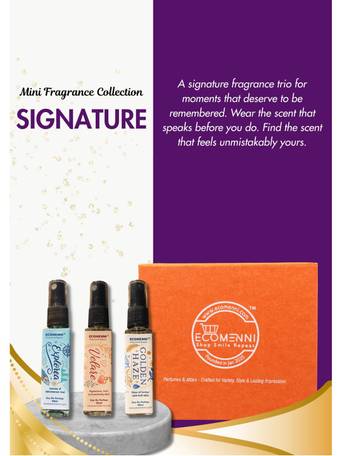 3Pc Eau De Parfum - 8 ml Each