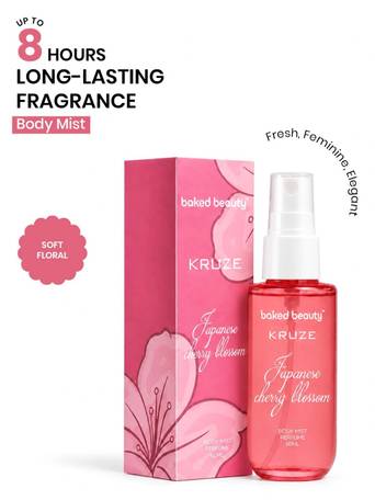 Baked Beauty Japanese Cherry Blossom Long Lasting Body Mist - 60 ml