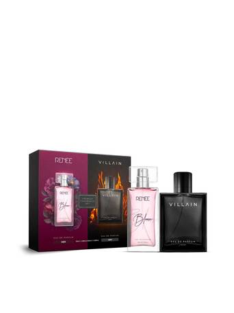 VILLAIN Eau De Parfum Premium Fragrance Set, Bloom 50ml & Classic 100ml