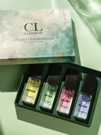Set of 4 Unisex Fragrances