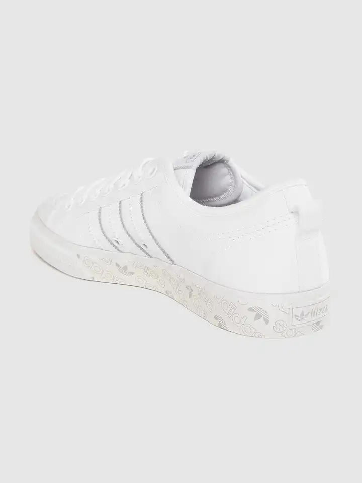 adidas gazelle silver green womens Men's adidas Originals Nizza RF Shoes White main image 0