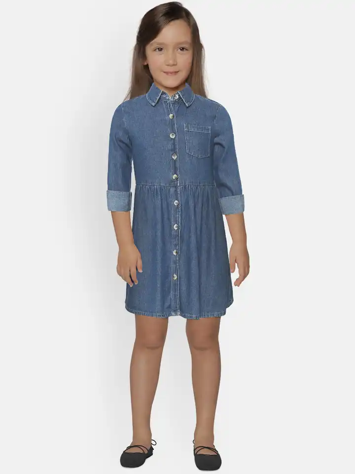 white christmas dresses Marks & Spencer Size 8 Denim Dress – MiniMe Preloved