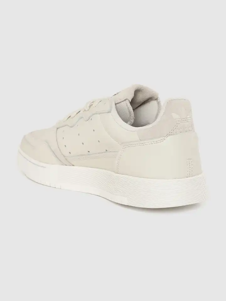 adidas originals supercourt sneakers in off white