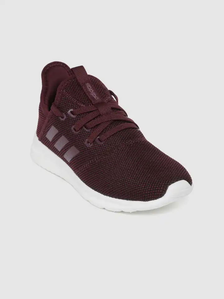 Buy ADIDAS Women Burgundy Solid Cloudfoam Pure Running Shoes - Sports Shoes  for Women 10395697 | Myntra