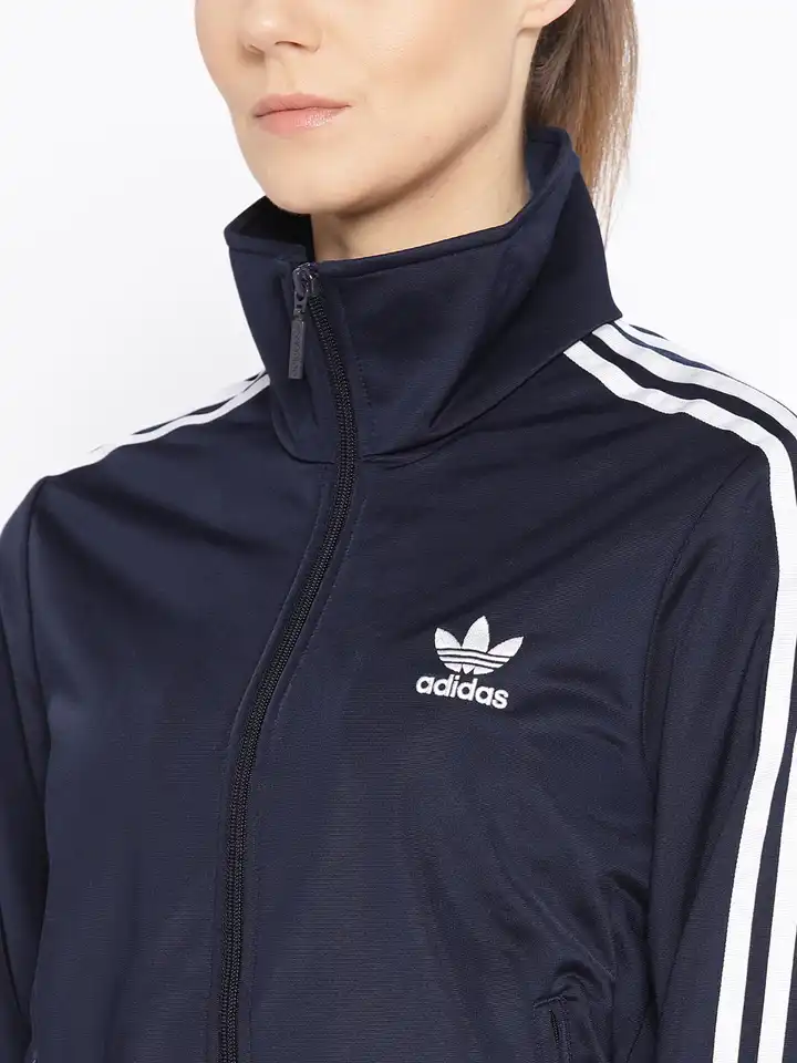 Buy ADIDAS Originals Women Navy Firebird TT Solid Track Jacket