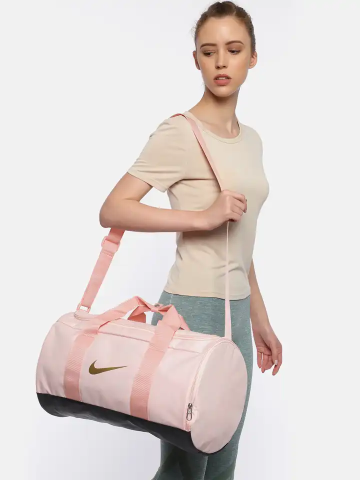 nike women's team duffle bag pink