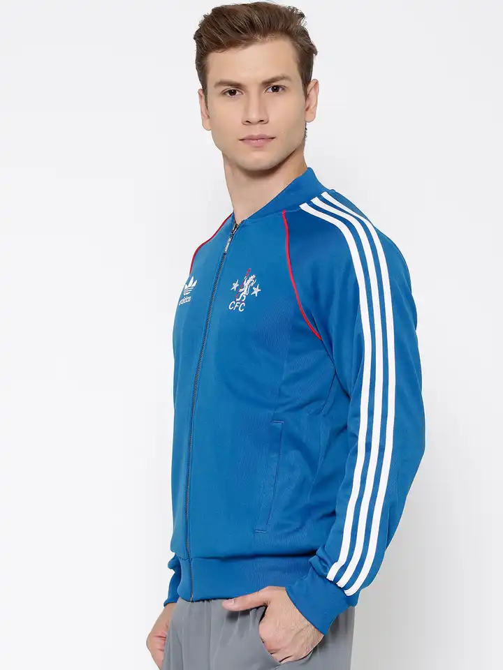 Buy ADIDAS Originals Blue SST Chelsea Football Club Jacket