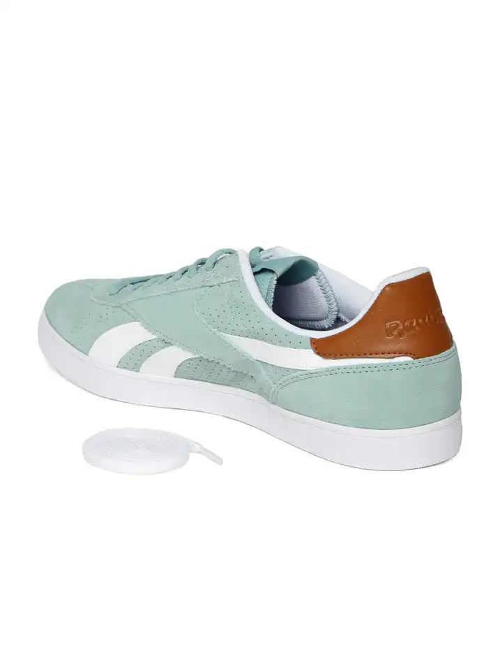 Buy Reebok Classic Men Mint Green Royal Alperez Suede Casual  display picture 1