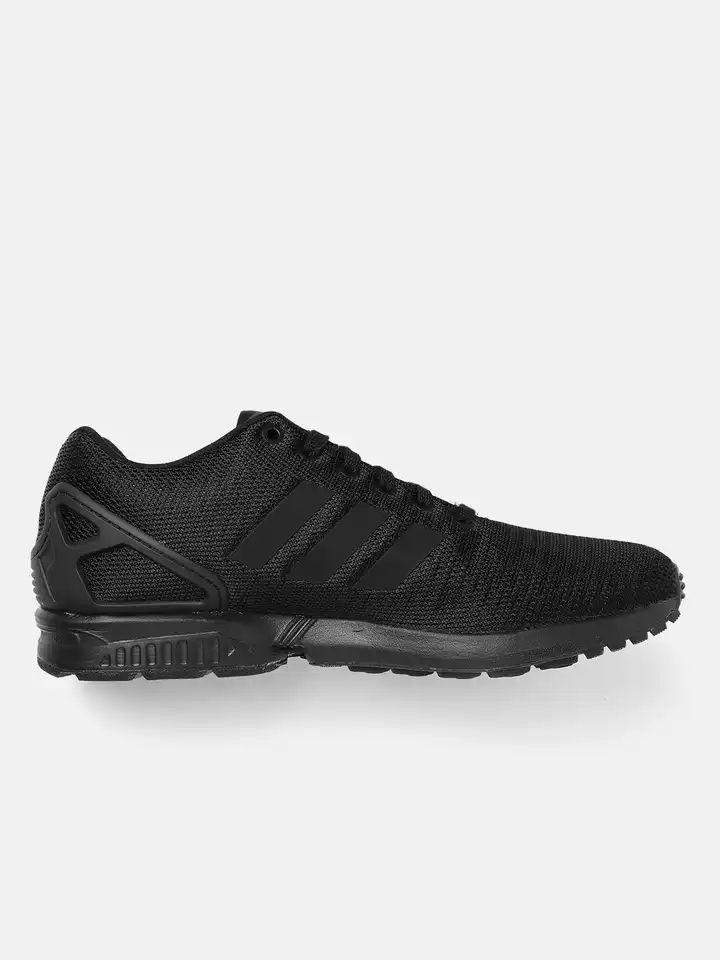 みる.　0729 mmm⭐︎ 0729 Buy ADIDAS Originals Men Black ZX Flux Sneakers