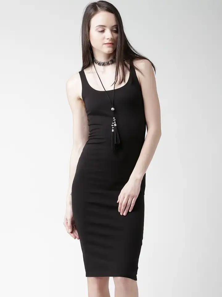 Buy FOREVER 21 Black Bodycon Dress - Dresses for Women 1149503 | Myntra Buy FOREVER 21 Black Bodycon Dress - Dresses for Women 1149503 | Myntra