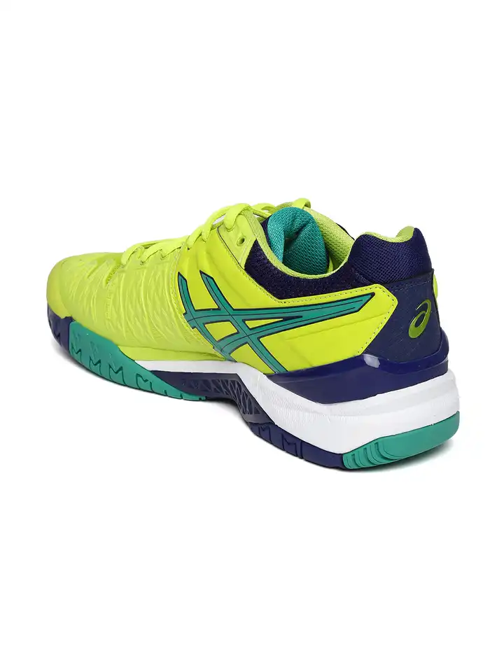 ASICS Men’s Gel Generation 6, Lime Green & Blue Sneakers. Size 11. Excellent Con ASICS Gel Kinsei Max Thunder Blue Electric Lime - 1011B696  main image 2