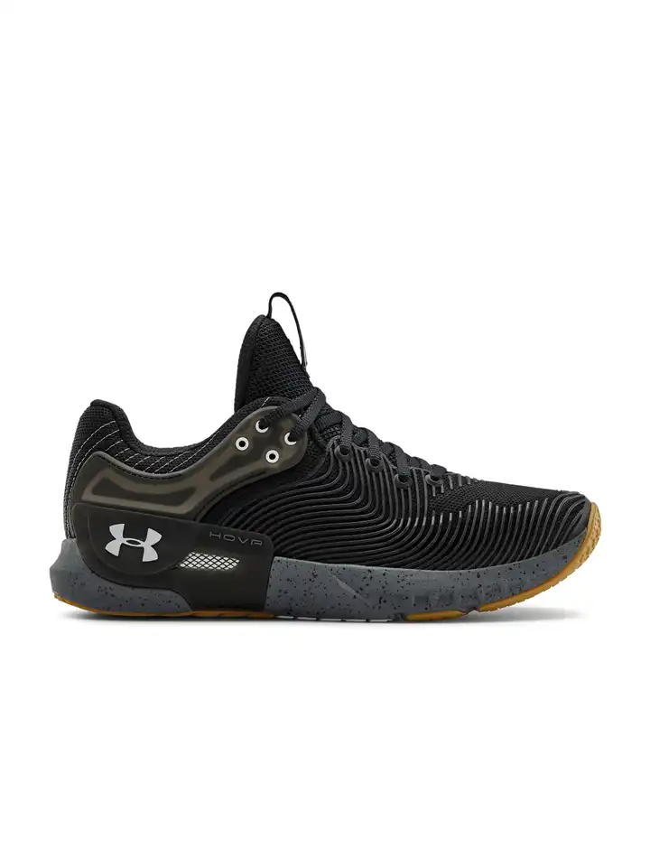 Buy UNDER ARMOUR Men Black & Charcoal Grey HOVR Apex 2 Woven