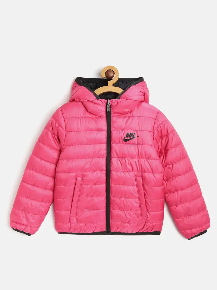 nike bubble jacket pink