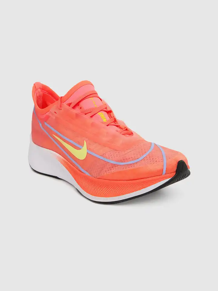 orange womens nike running shoes